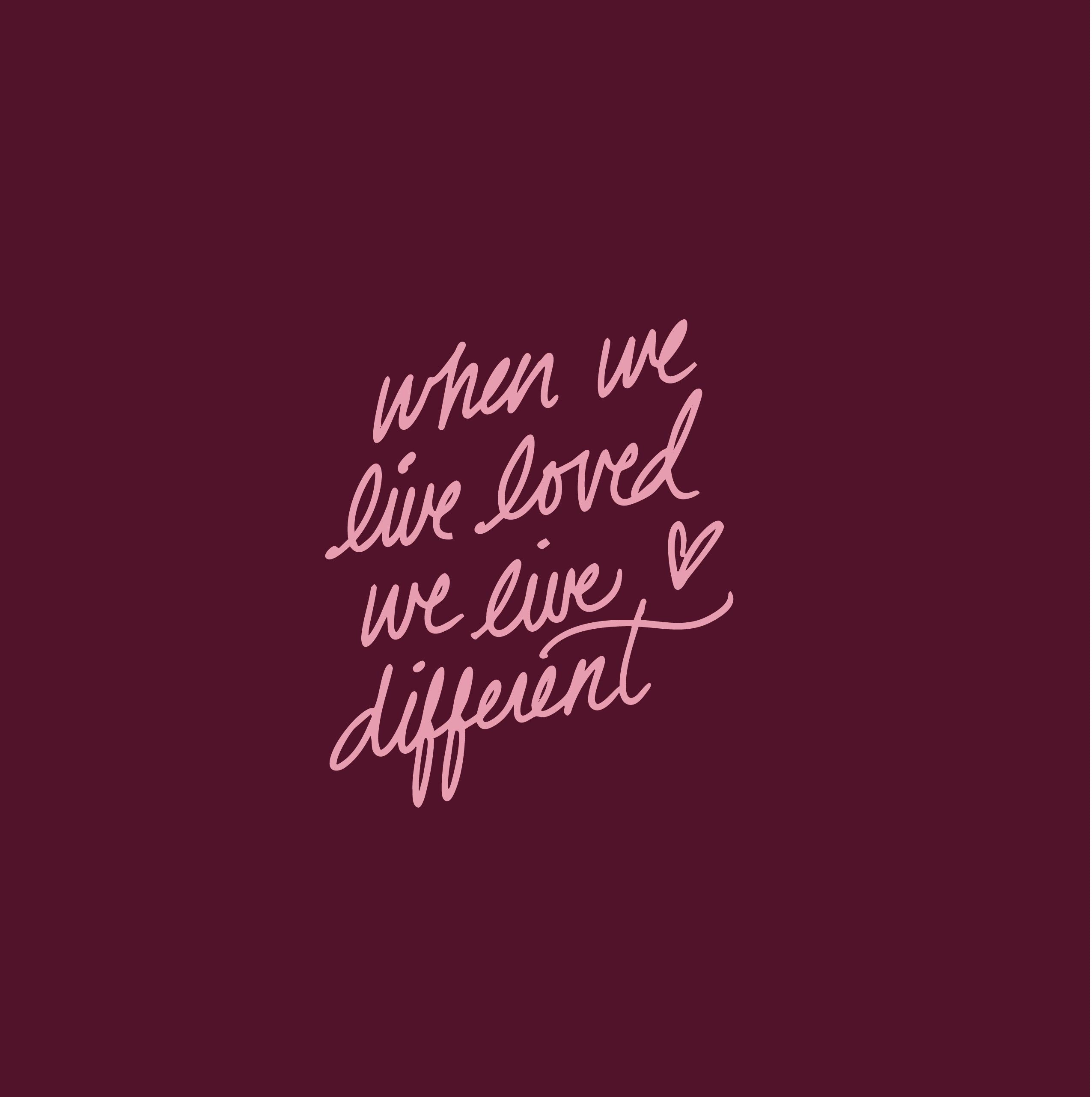 Ephesians Live Loved - Crewneck