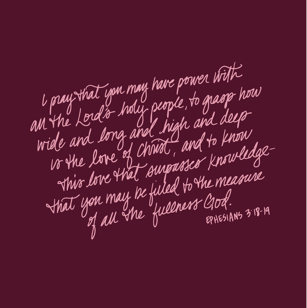 Ephesians Live Loved - Crewneck