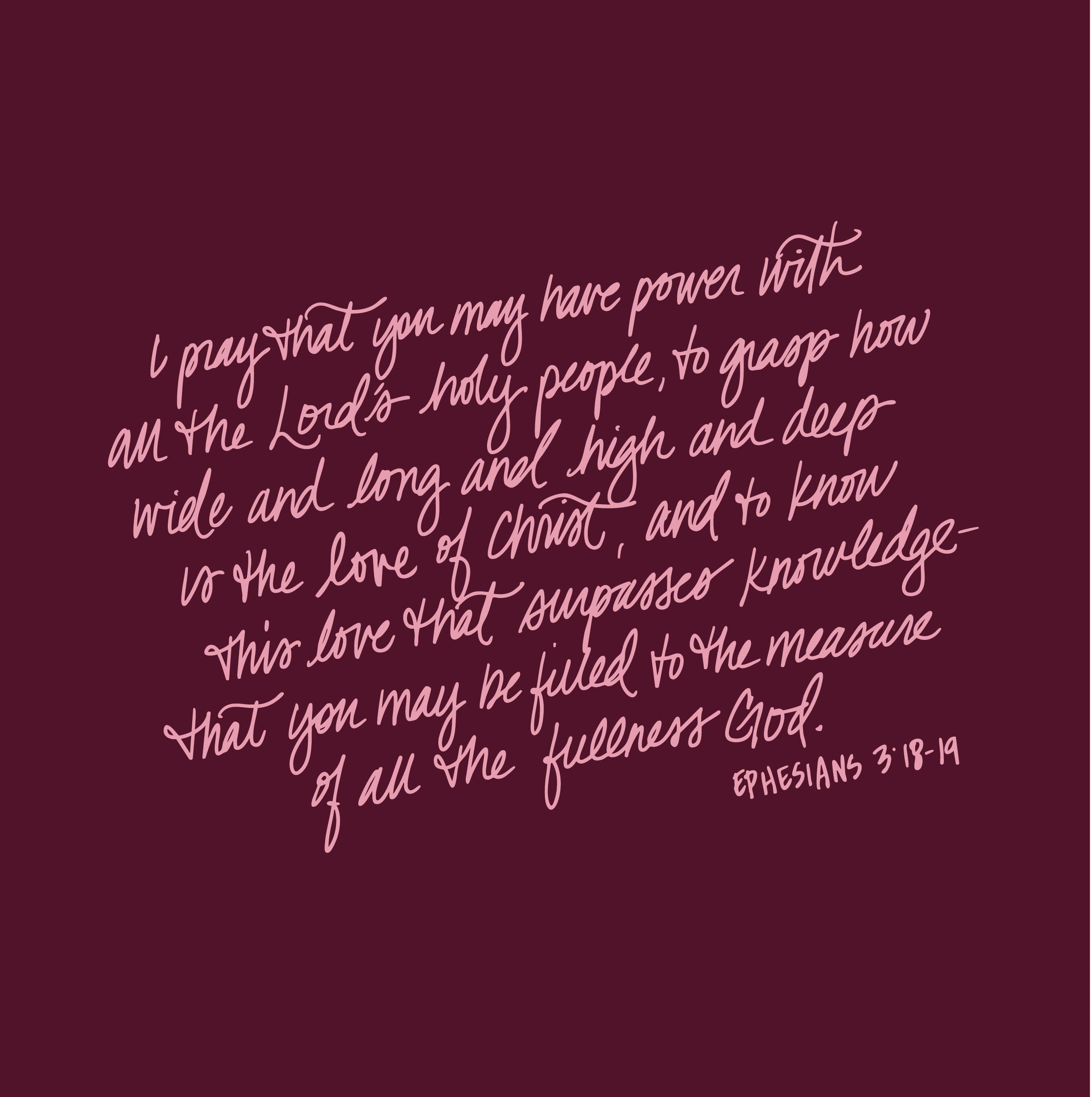 Ephesians Live Loved - Crewneck