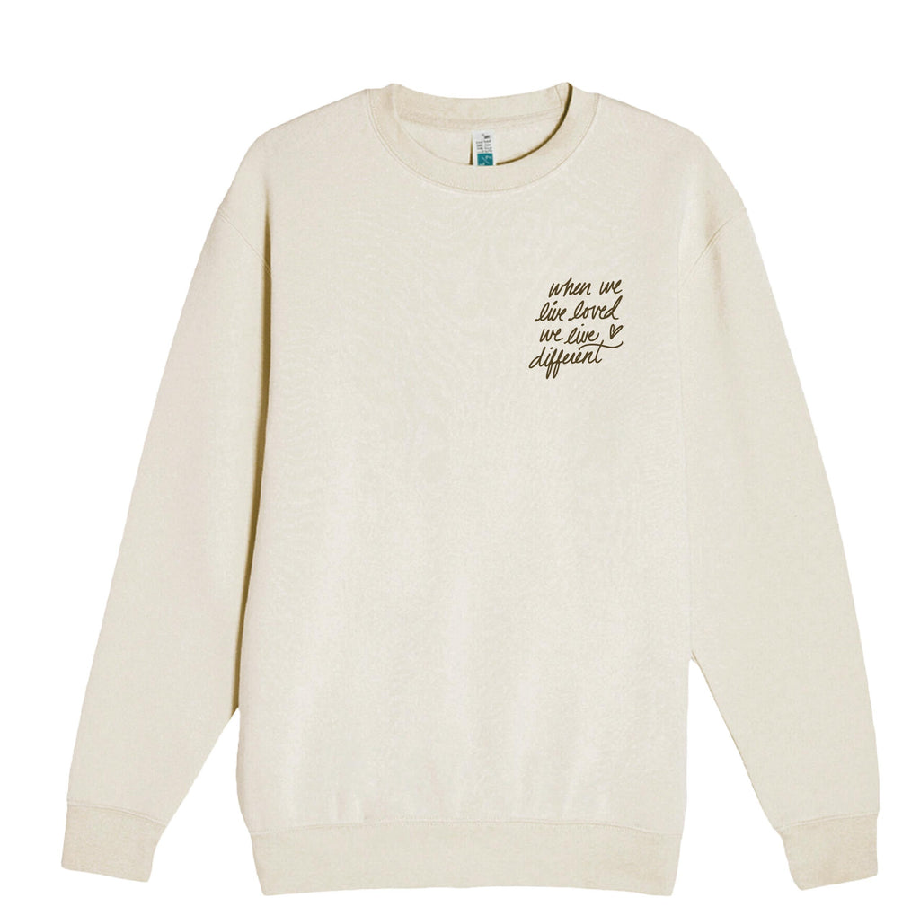 Ephesians Live Loved - Crewneck