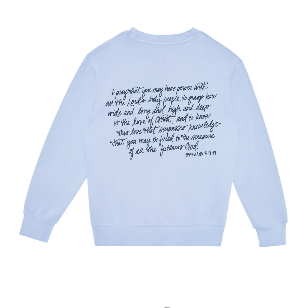 Ephesians Live Loved - Crewneck