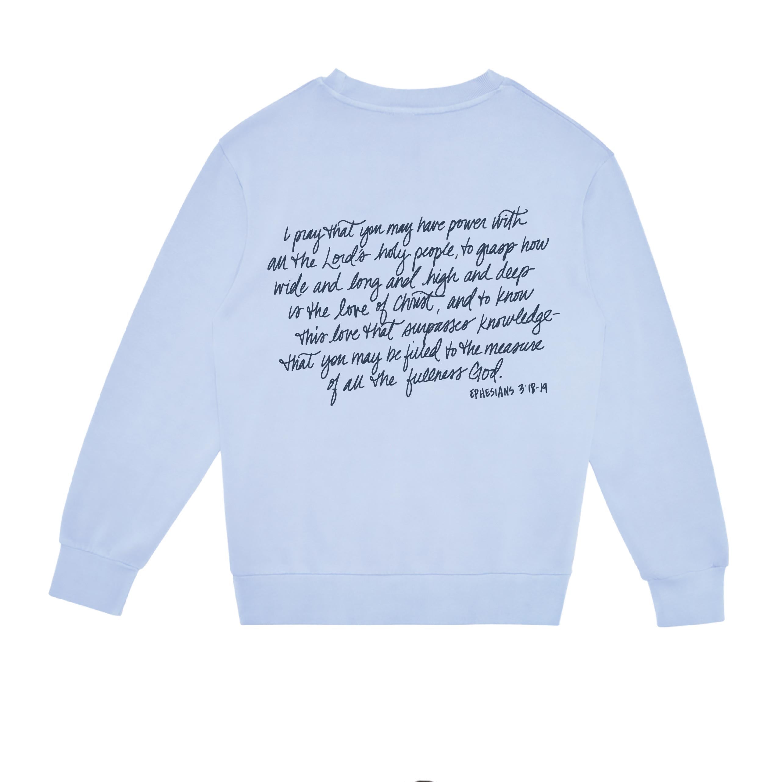Ephesians Live Loved - Crewneck