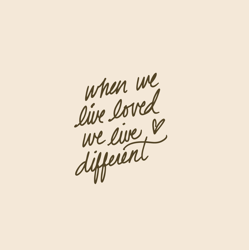 Ephesians Live Loved - Tshirt