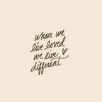 Ephesians Live Loved - Tshirt
