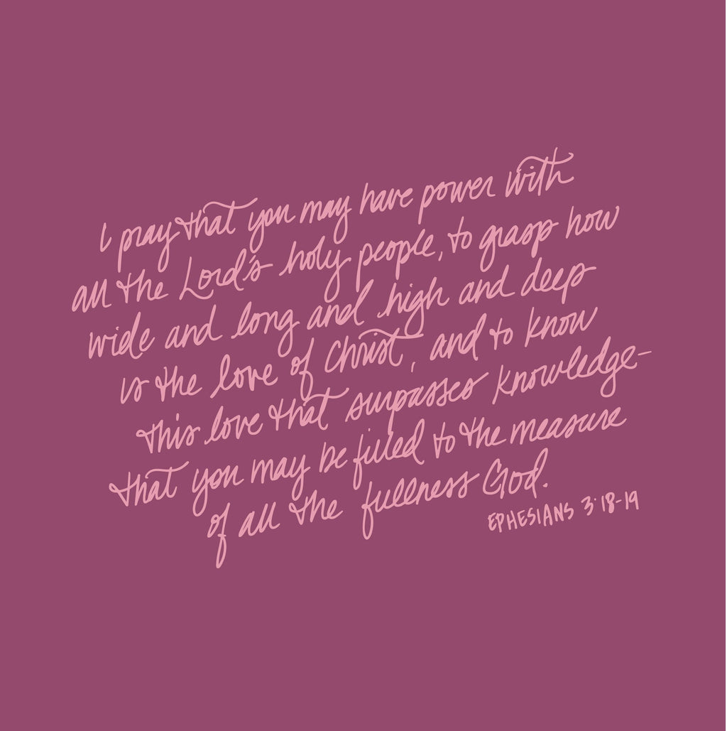 Ephesians Live Loved - Tshirt