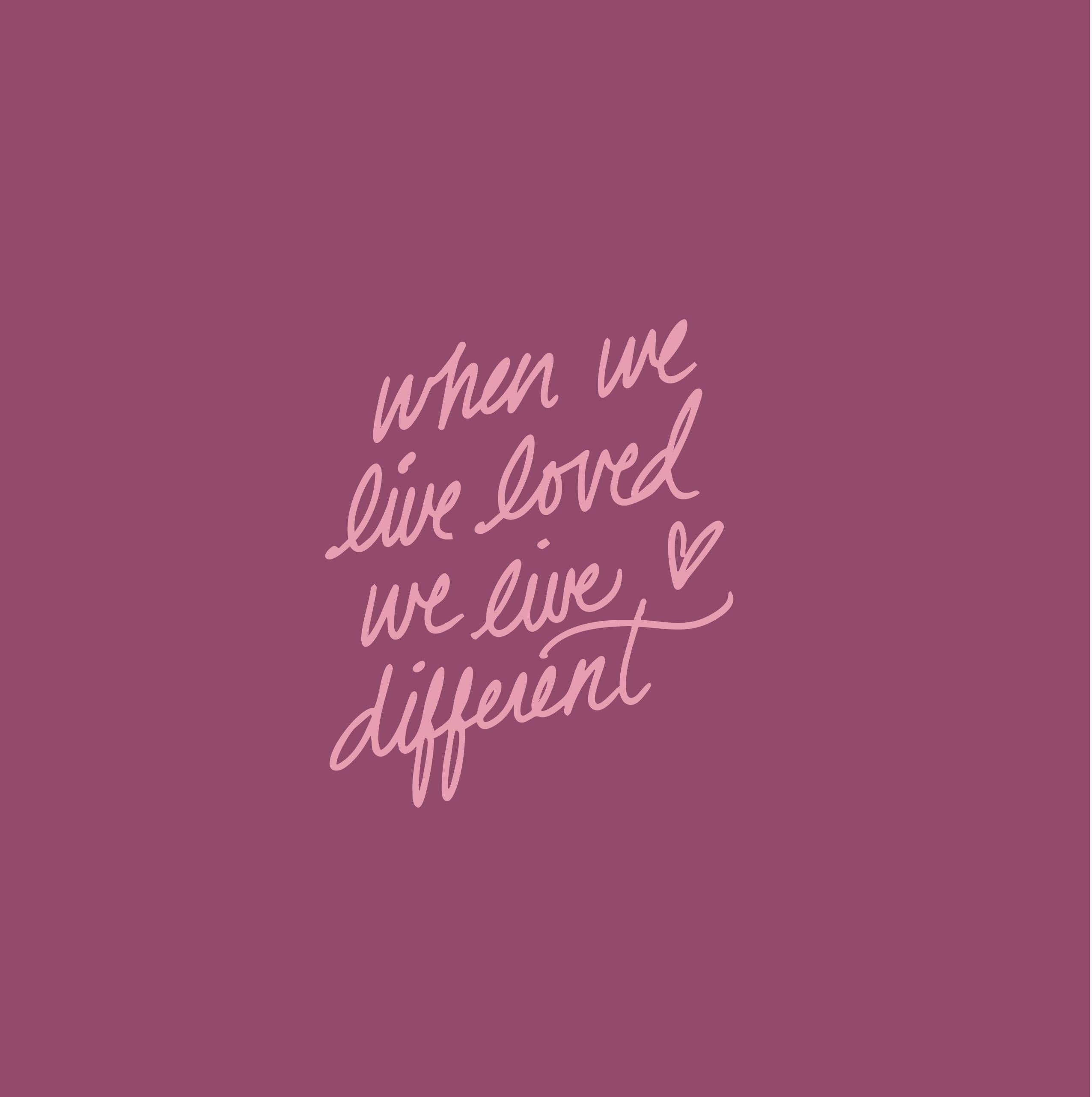 Ephesians Live Loved - Tshirt