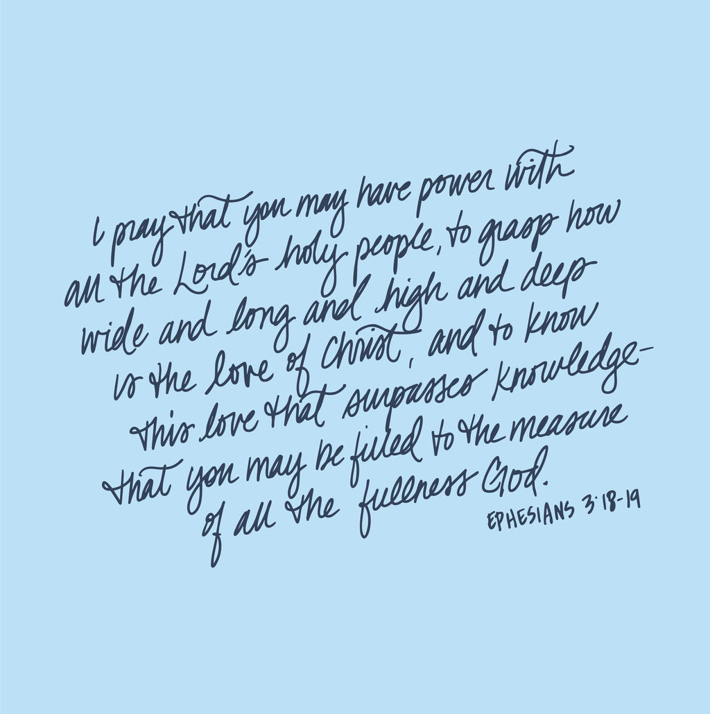 Ephesians Live Loved - Tshirt