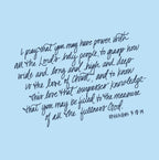 Ephesians Live Loved - Tshirt