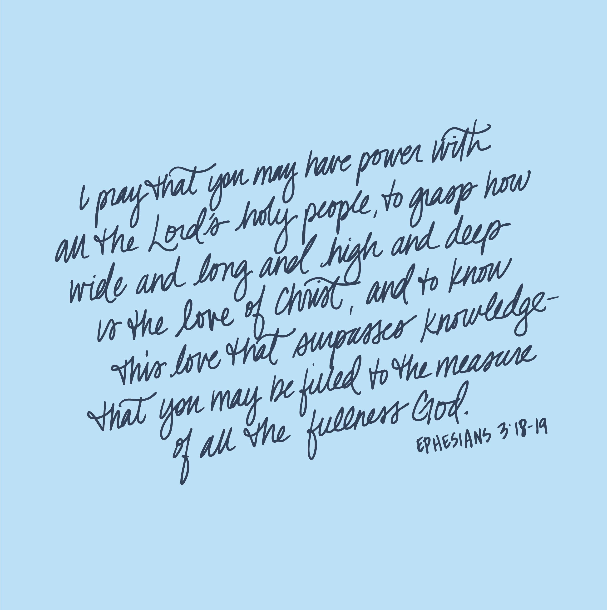 Ephesians Live Loved - Tshirt