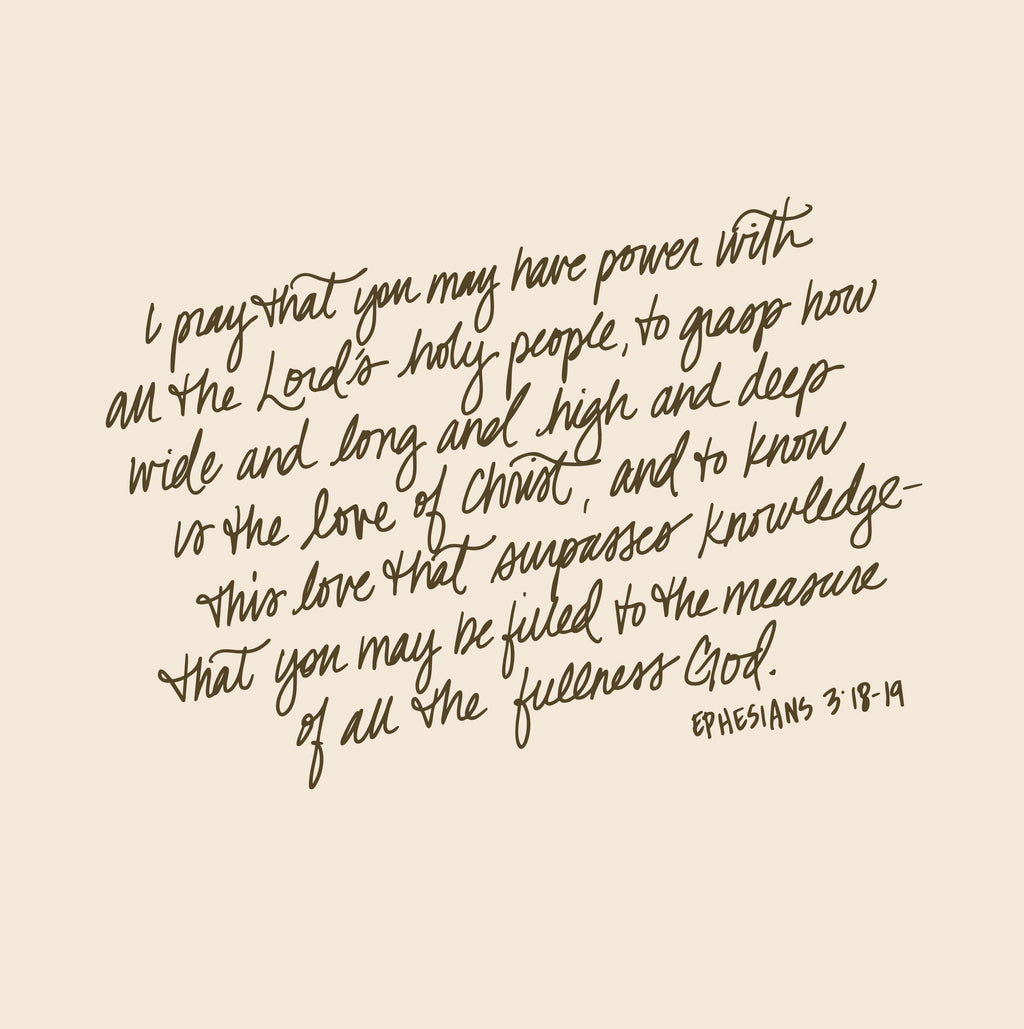 Ephesians Live Loved - Tshirt