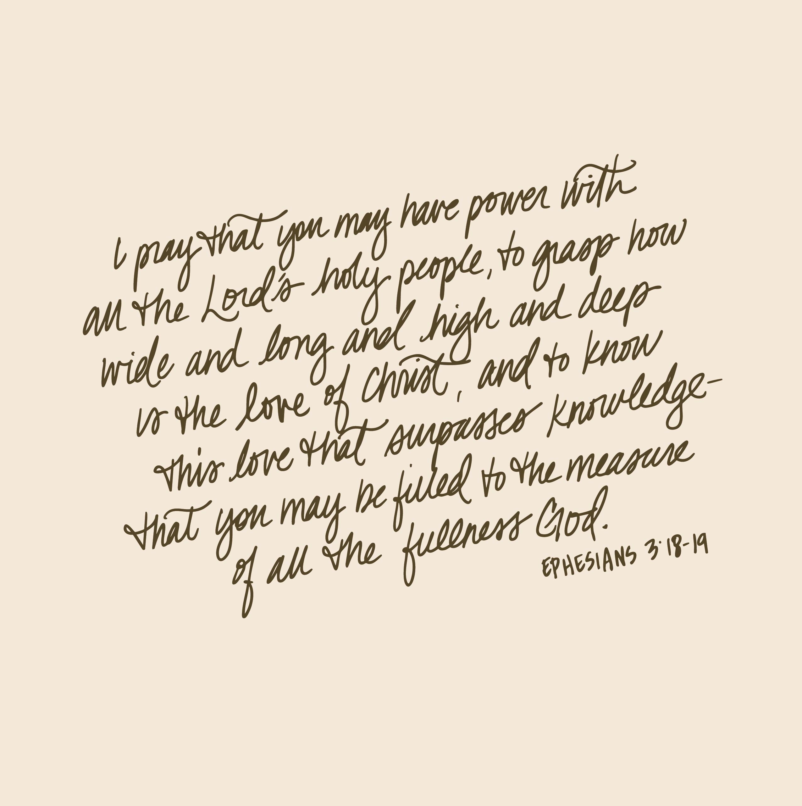 Ephesians Live Loved - Tshirt