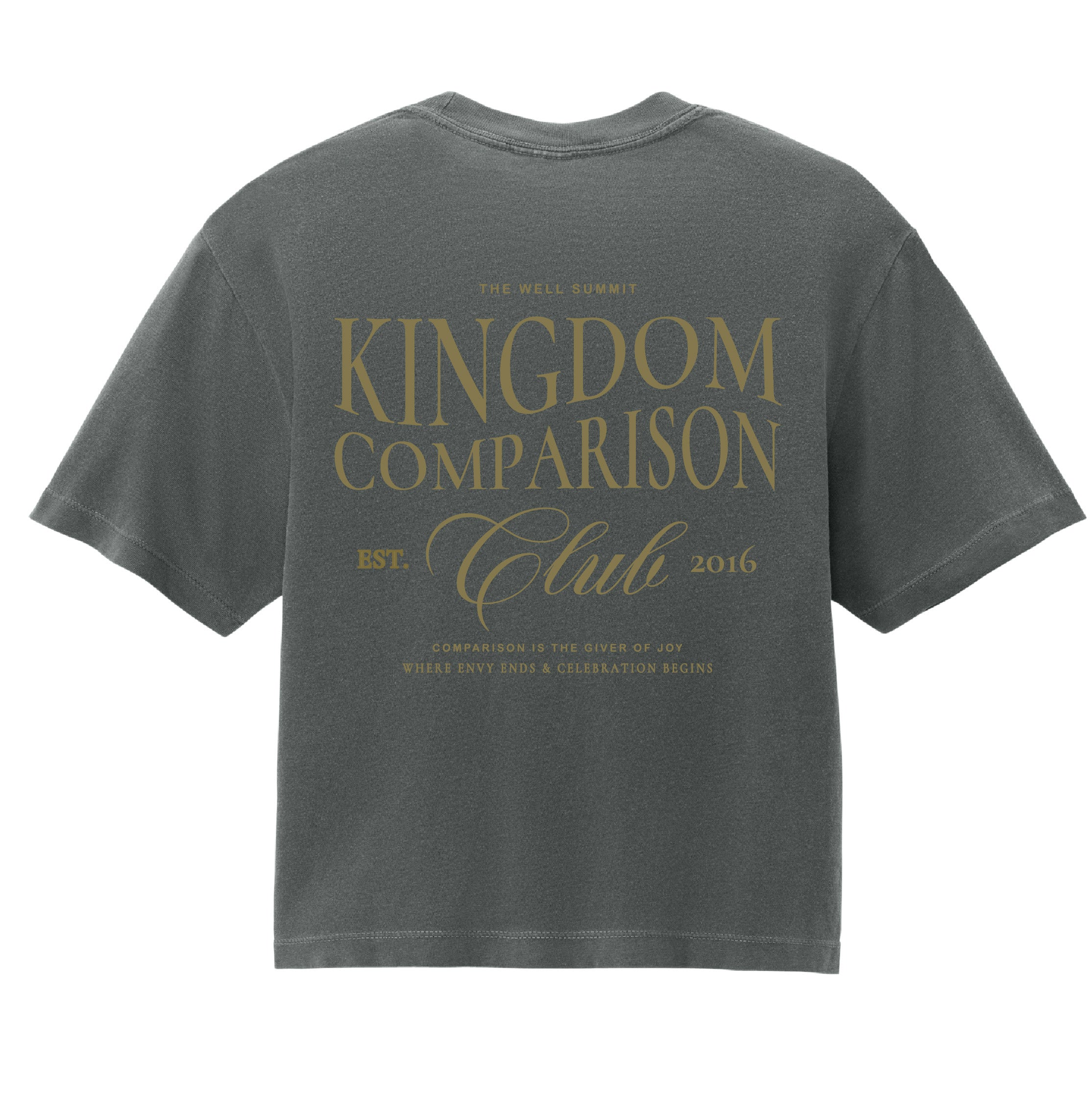 Kingdom Comparison - Boxy Tshirt